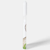 Süße Kawaii-Ente mit gelben Blumen Case-Mate iPhone Hülle (Rückseite / Rechts)