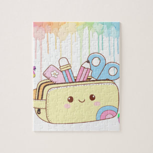 Süße Kawaii-Etasche Puzzle