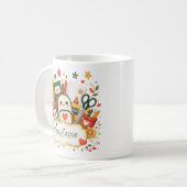 Süße Kawaii-Funkel-Schulbedarf Kaffeetasse (Vorderseite Links)