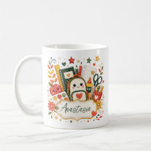 Süße Kawaii-Funkel-Schulbedarf Kaffeetasse