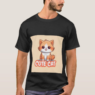 Süße Kawaii-Gingerkatze umarmt Geschenkbox  ✨🎁 T-Shirt