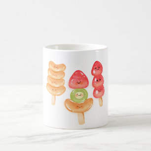 Süße Kawaii handgezeichnete Tanghulu Kaffeetasse