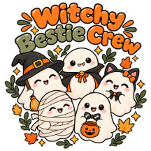 Süße Kawaii-Hexe-Vampir-Mumie-Geister-Kostüm