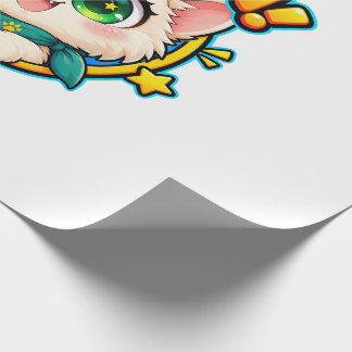 Süße Kawaii-Kätzchen-Geschenkpapier – Anbetungswür Geschenkpapier