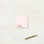 Süße Kawaii-Kätzchenliebe  Post-it Klebezettel (Auf Schreibtisch)