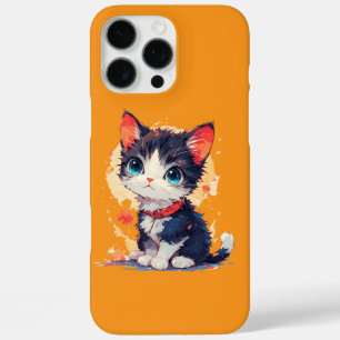 Süße Kawaii-Katze für Katzenliebhaber,iPhone 16 Pr iPhone 16 Pro Max Hülle