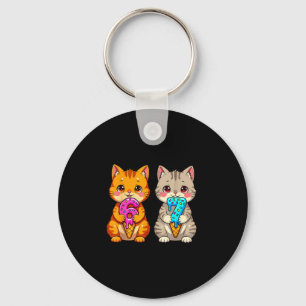 Süße Kawaii Katzen Neko 67 Drip Meme Lustig Sechs Schlüsselanhänger