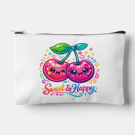 Süße Kawaii-Kirschen-Gartentasche Zubehörtasche