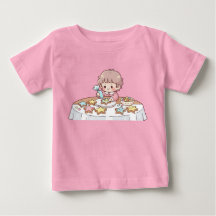 Süße Kawaii Kleine Bäcker Dekorieren Stern Kekse