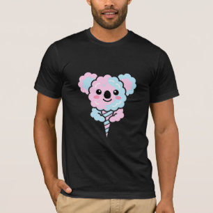 Süße Kawaii Koala Zuckerwatte Lächelnde Pastellfa T-Shirt
