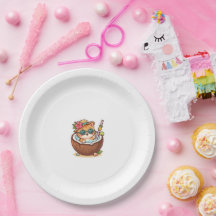 Süße Kawaii-Kokoskatze-Sonnenbrille Sommer-BSticke