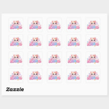 Süße Kawaii Luna Katzen Name Pastell Rosa Funkelnd