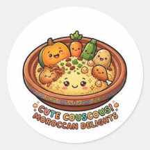 Süße Kawaii-Marokkanische Couscous-Freitagssammela