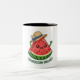 Süße Kawaii Marokkanische Dallae Traditionelle Sum Zweifarbige Tasse