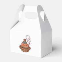 Süße Kawaii marokkanische Tajine-Lebensmittel-Kult