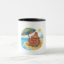 Süße Kawaii Marokkanische Tajine Strandurlaub Aufk