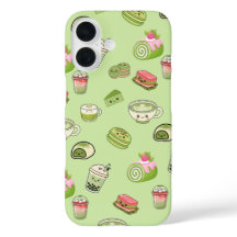 Süße Kawaii-Matcha-Desserts-Handyhülle
