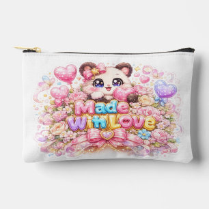 Süße Kawaii-Mit-Liebe-Gemachte-Katzen-Name-Pastell Zubehörtasche