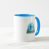 Süße Kawaii-Oktopus-Kaffeetasse Tasse (VorderseiteRechts)