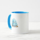 Süße Kawaii-Oktopus-Kaffeetasse Tasse (Vorderseite Links)