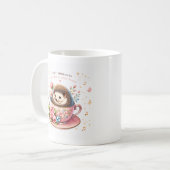 Süße Kawaii-Pastell-Kaffeetasse Kaffeetasse (Vorderseite Links)