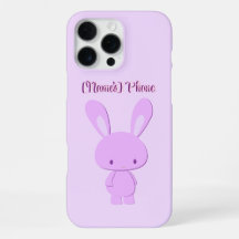 Süße Kawaii Pastelllila stehende Hase benutzerdefi
