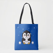 Süße Kawaii-Pinguin-Winter-Tasche Tasche (Vorderseite)