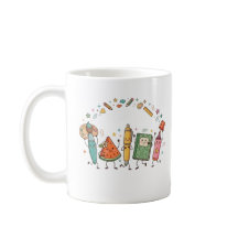 Süße Kawaii-Schulbedarf-Tasse