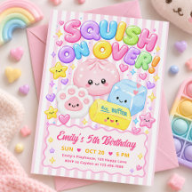 Süße Kawaii Squishies Mädchen Geburtstagsfeier