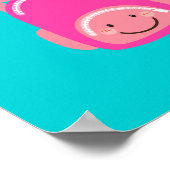 Süße Kawaii-Stimmenpegel Poster (Ecke)