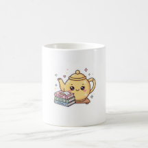 Süße Kawaii Teekanne Study Notes Journal Buch Aufk