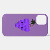 Süße Kawaii-Trauben Case-Mate iPhone Hülle (Rückseite (Horizontal))