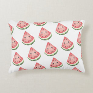 Süße Kawaii Wassermelone Wurfkissen Dekokissen