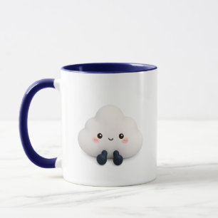 Süße Kawaii-Wolken-Kaffeetasse Tasse