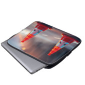 Süße Kegel Laptopschutzhülle (Vorne Knopf)
