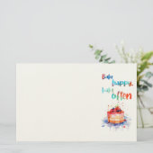 Süße Keksdesign Briefpapier (Stehend Vorderseite)