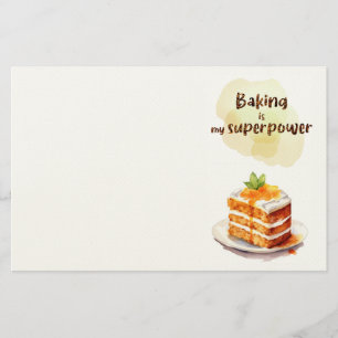 Süße Keksdesign Briefpapier