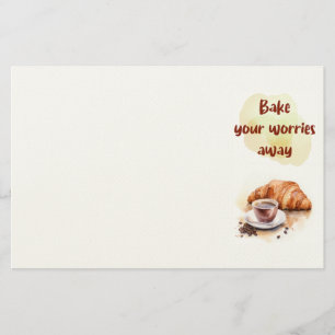 Süße Keksdesign Briefpapier