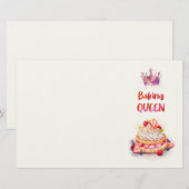 Süße Keksdesign Briefpapier (Vorne/Hinten)