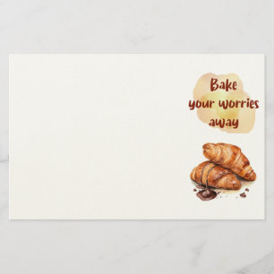Süße Keksdesign Briefpapier
