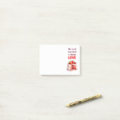 Süße Keksdesign Post-it Klebezettel (Auf Schreibtisch)