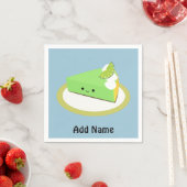 Süße Key Lime Pie Serviette (Beispiel)