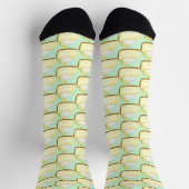 Süße Key Lime Pie Socken (Oben)