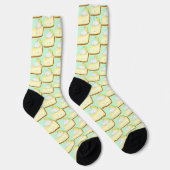 Süße Key Lime Pie Socken (Rechts)