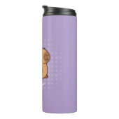 Süße Kids Capybara Schule Thermosbecher (Nach rechts gedreht)