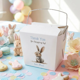 Süße Kinder Häschen Geburtstag Danke Geschenkschachtel