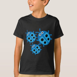 Süße Kinder Marienkäfer Familie T-Shirt