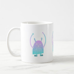 Süße Kinder-Monster-Figur Kaffeetasse