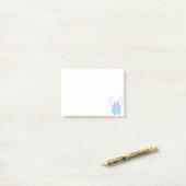 Süße Kinder-Monster-Figur Post-it Klebezettel (Auf Schreibtisch)