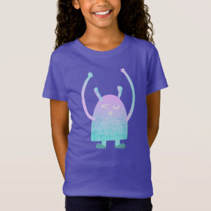 Süße Kinder-Monster-Figur T-Shirt